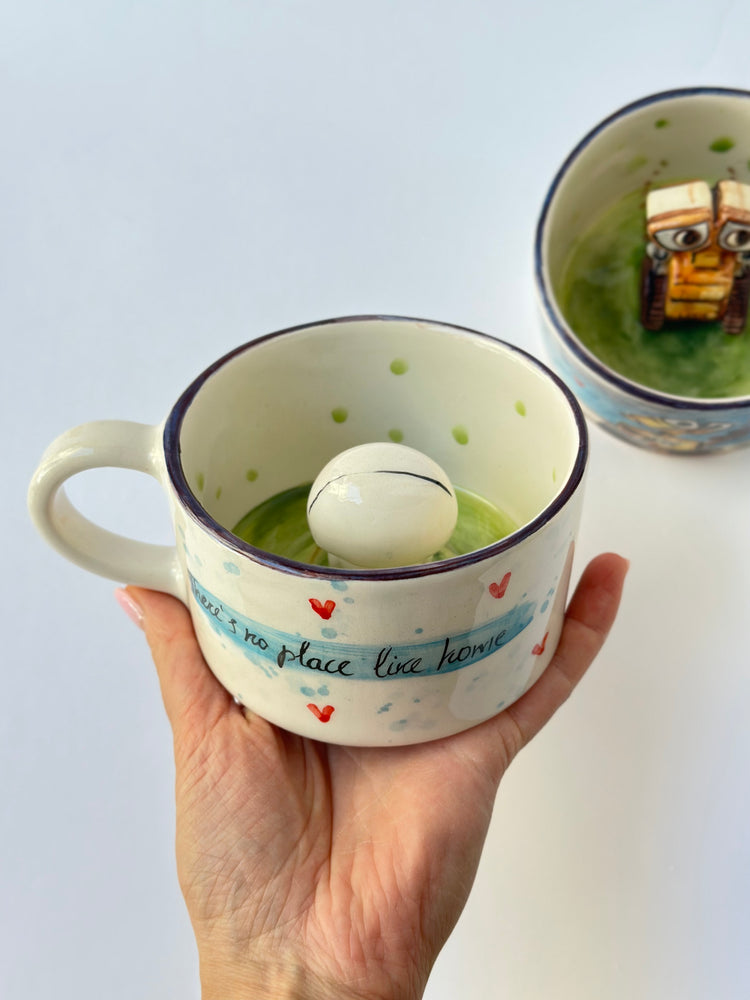 Couple handmade ceramic mugs