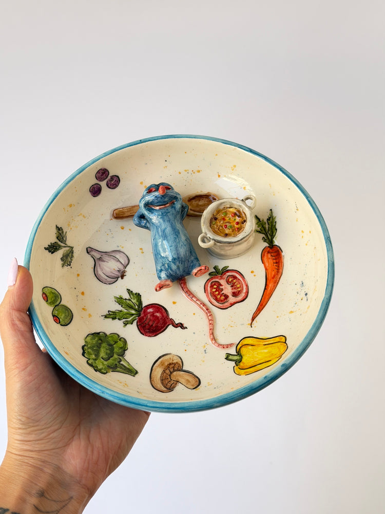 Little Chef handmade ceramic bowl