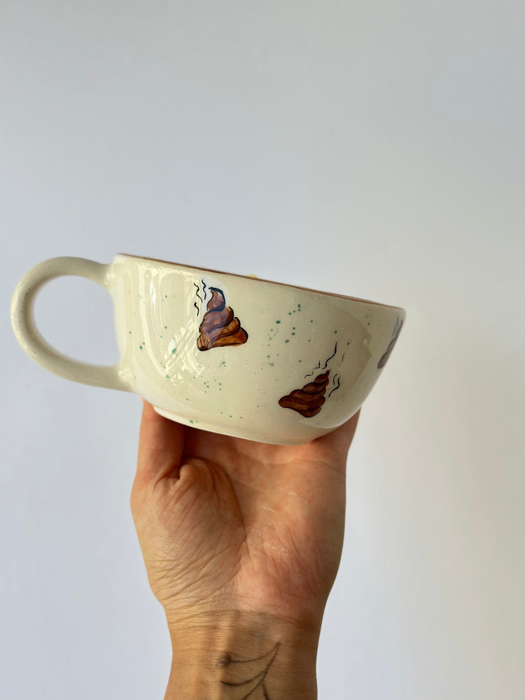 Hot Chocolate handmade ceramic mug😄