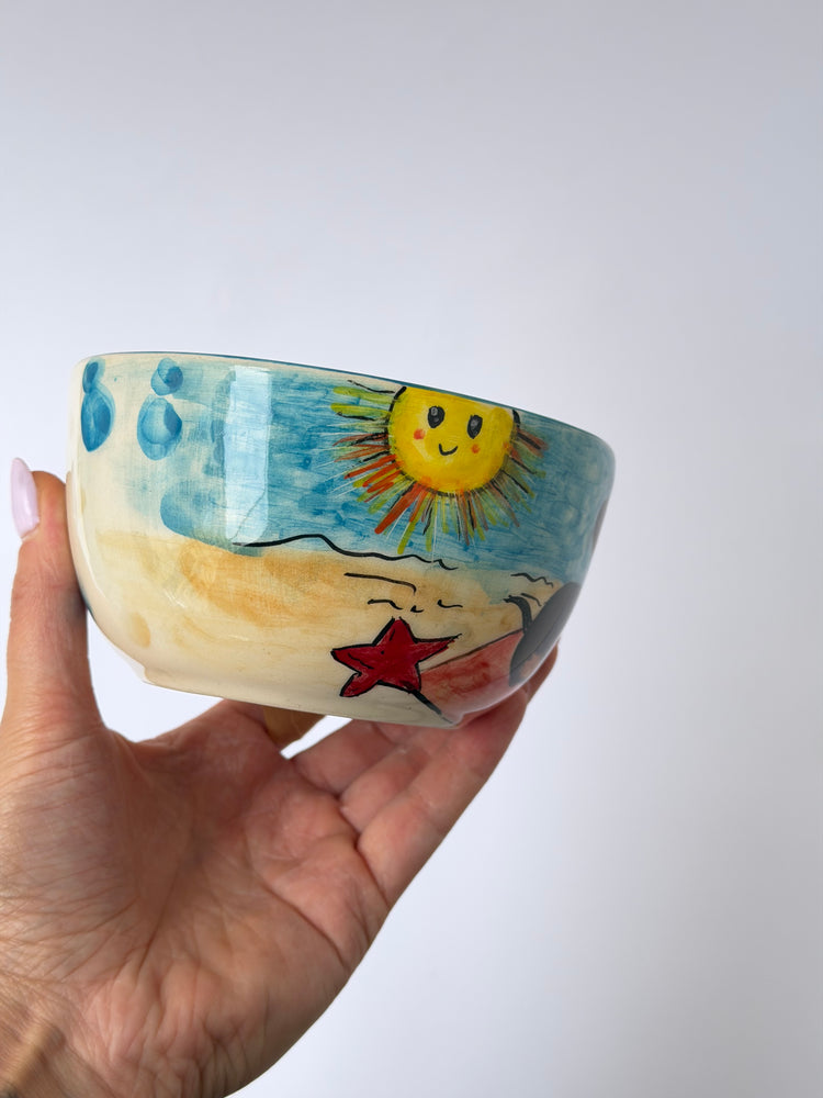 Dachshund dog handmade ceramic mug