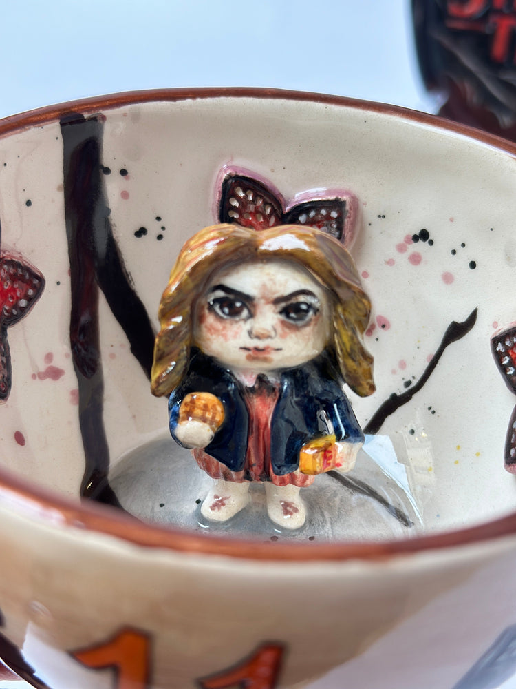 “Eleven” handmade mug