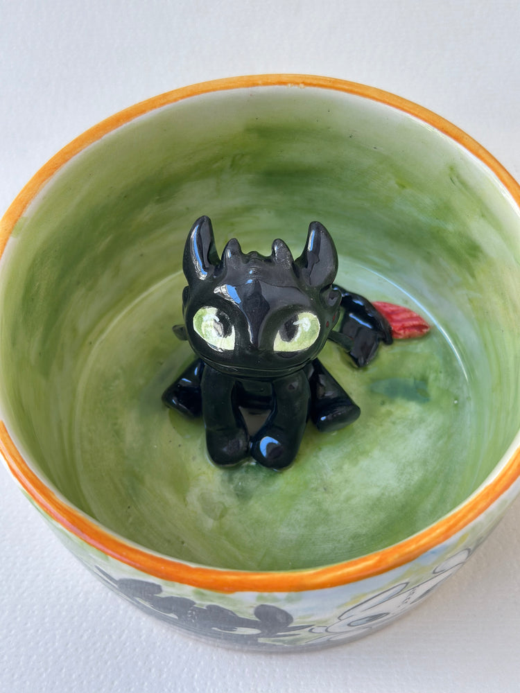 Dragon handmade ceramic mug