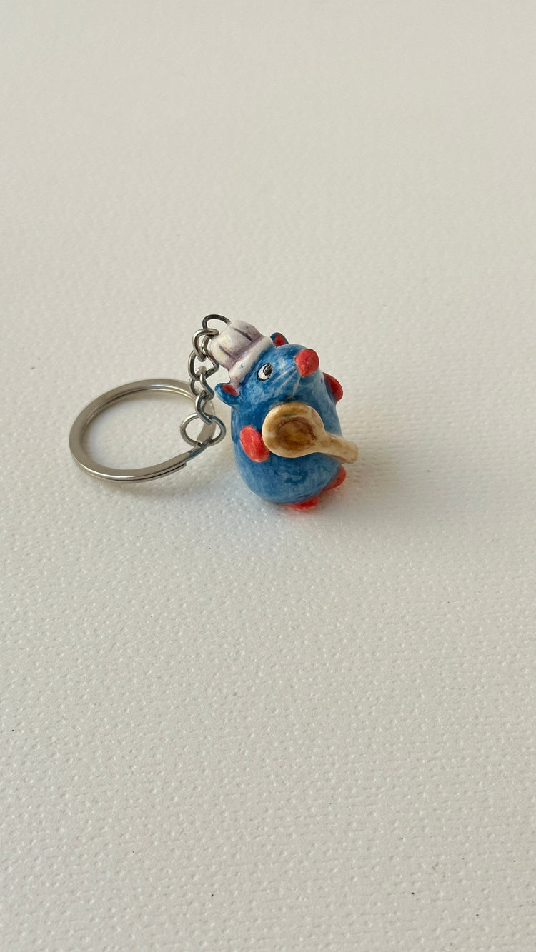 Little Chef  handmade keychain ( only one piece)