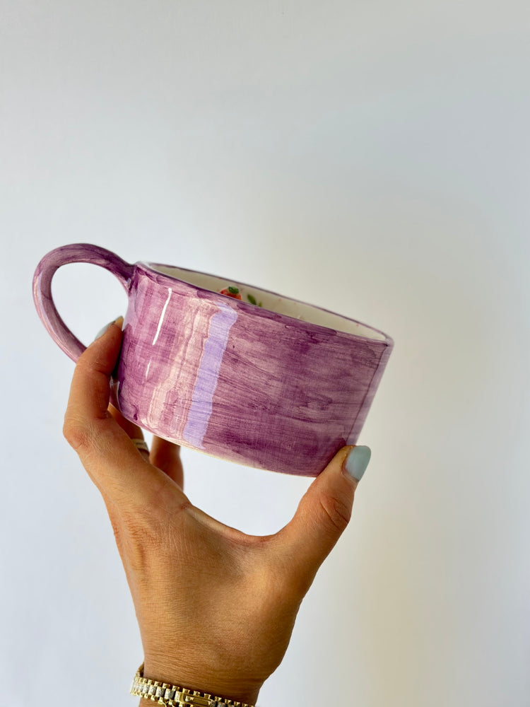 For the teacher handmade ceramic mug