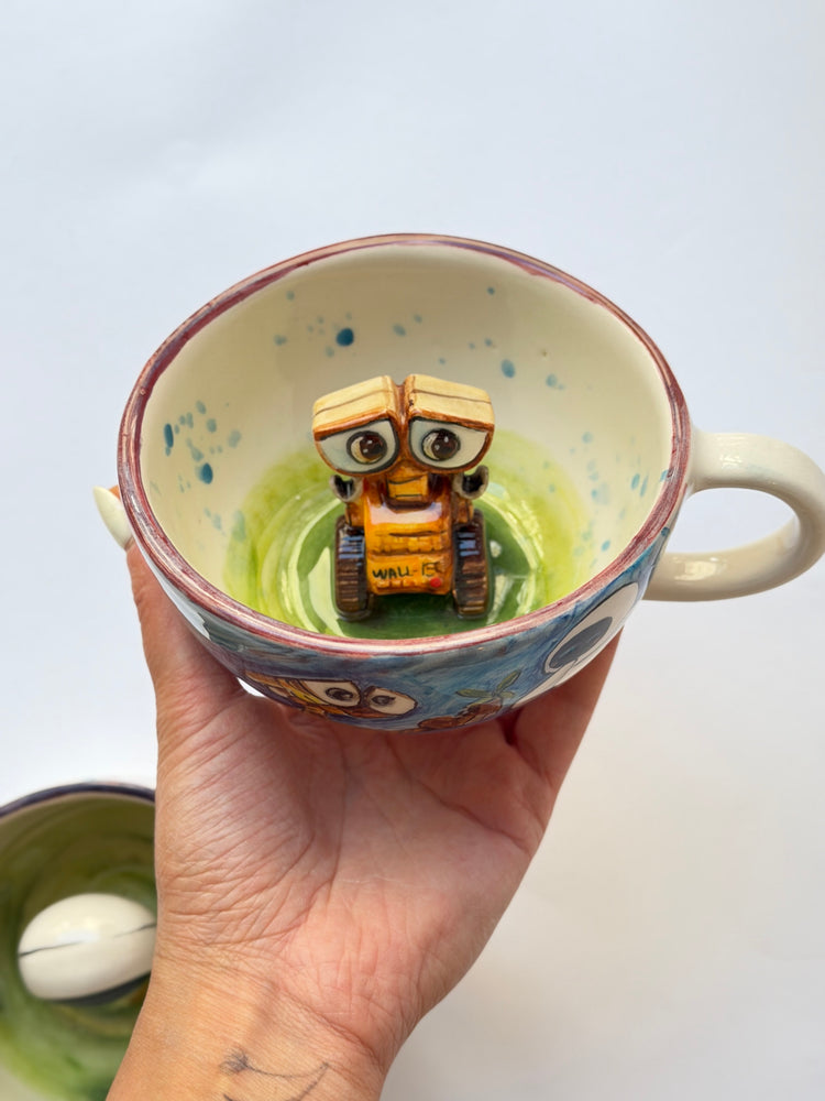 Couple handmade ceramic mugs