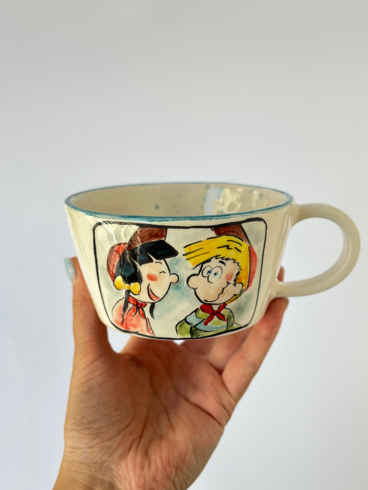 Handmade special lovely mug