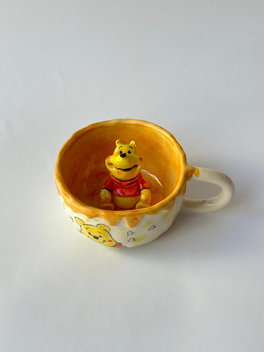 Winni The Pooh handmade mug