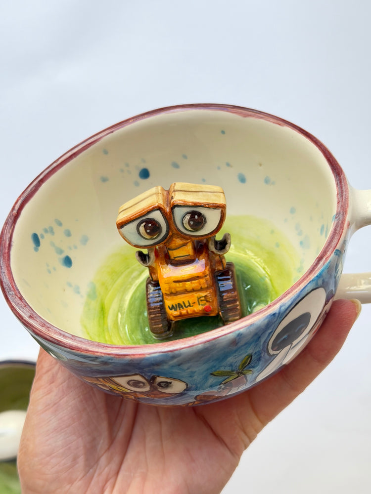 Couple handmade ceramic mugs