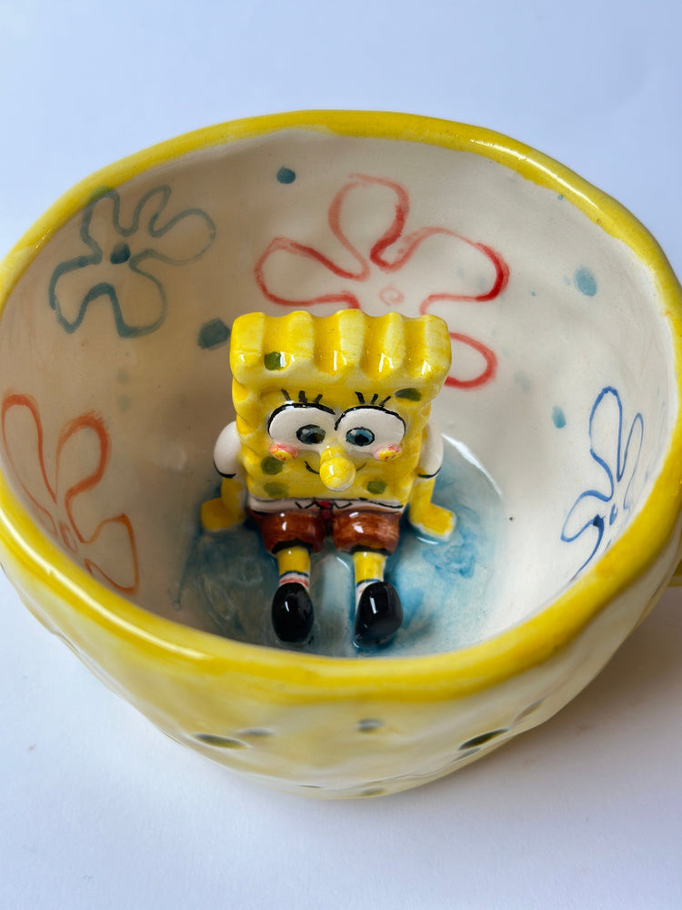 SpongeBob handmade cup