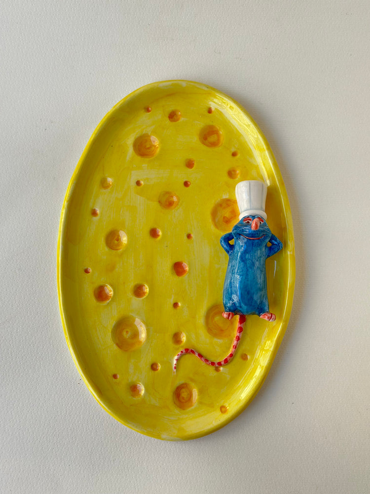 Little Chef handmade plate 25x16