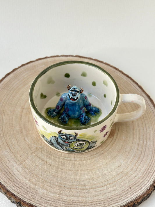 Monster Handmade ceramic mug