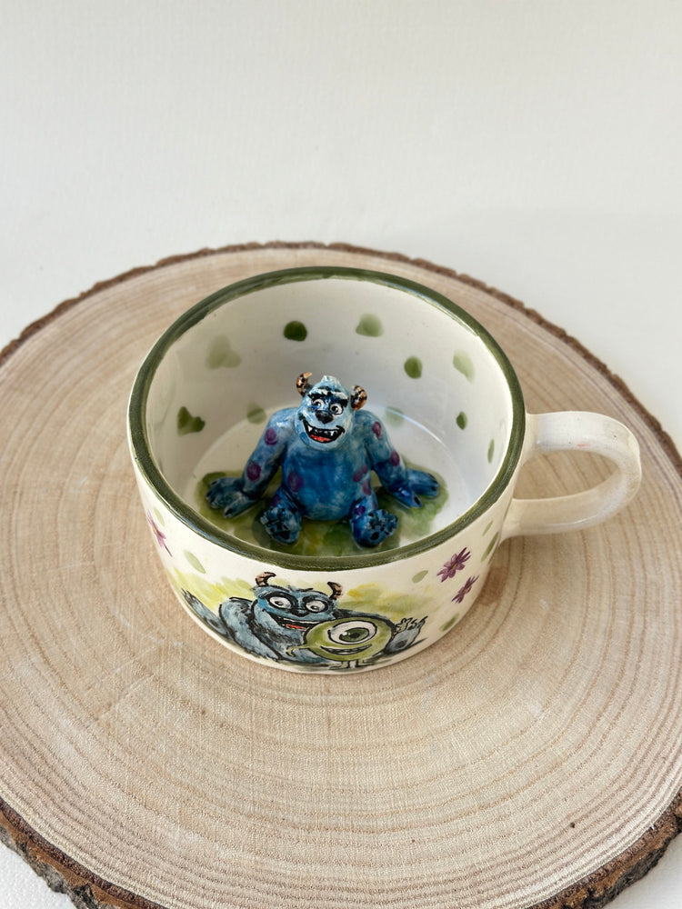 Monster Handmade ceramic mug