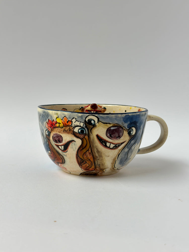 İce age Brooke handmade mug
