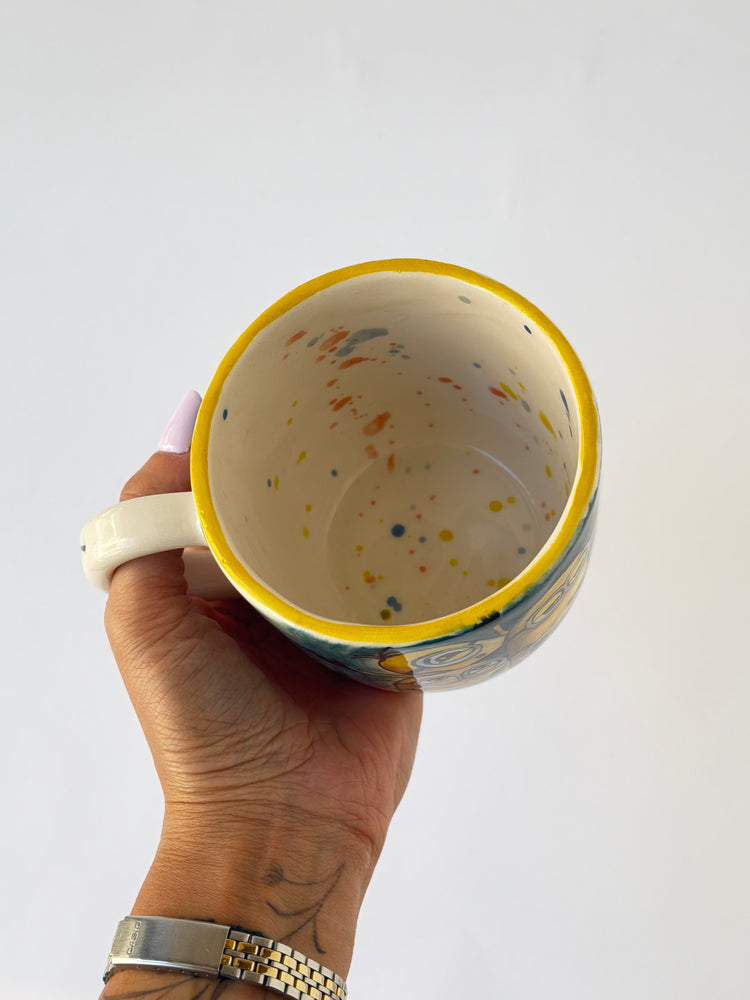 Handmade ceramic mug