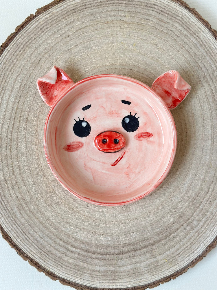Pig handmade ashtray