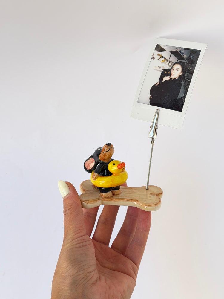 Picture holder handmade ceramic