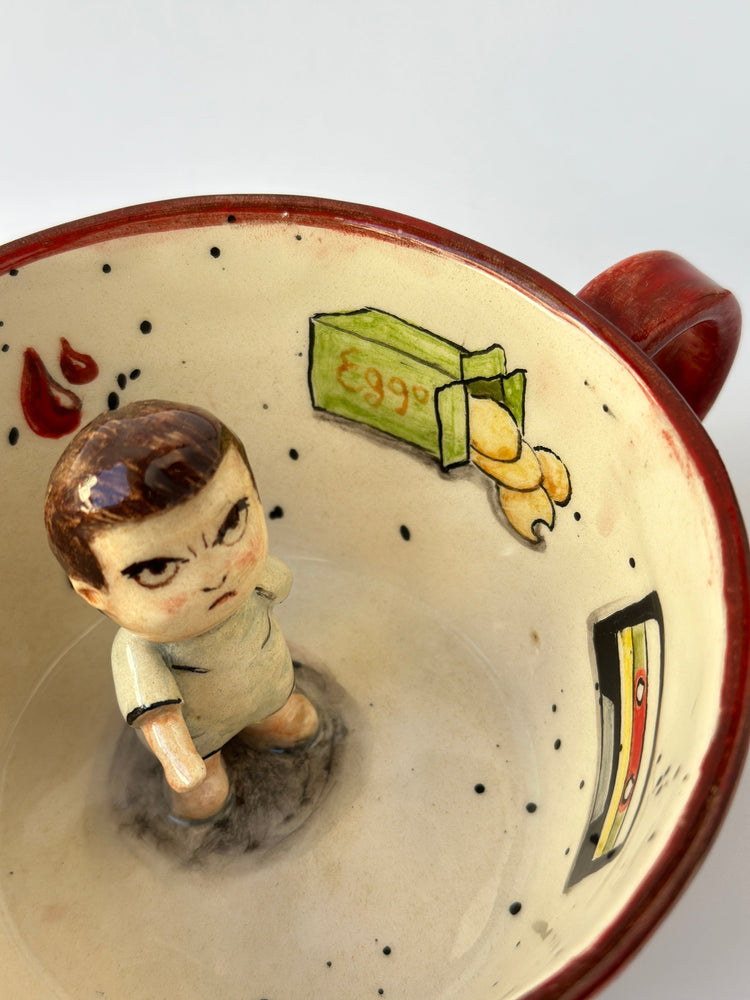 “Eleven” handmade mug