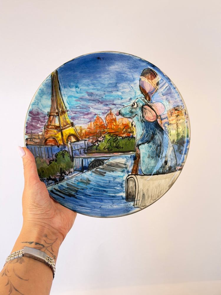 Little Chef handmade plate (23sm)