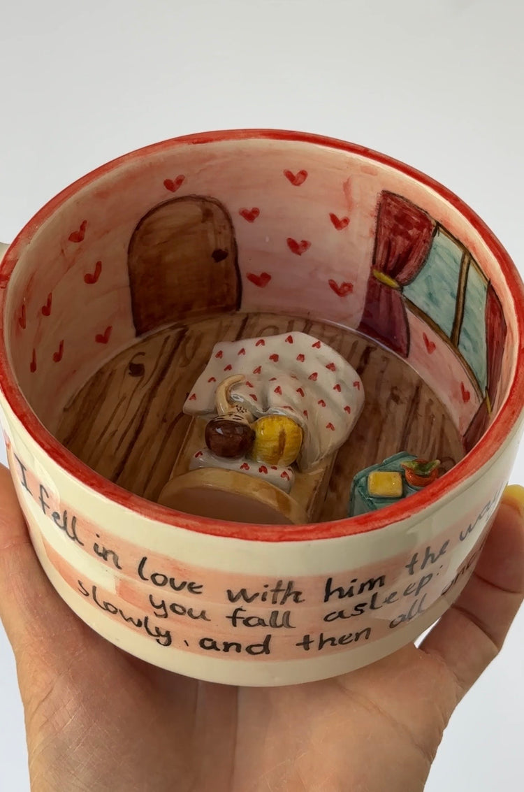 Handmade ceramic mug