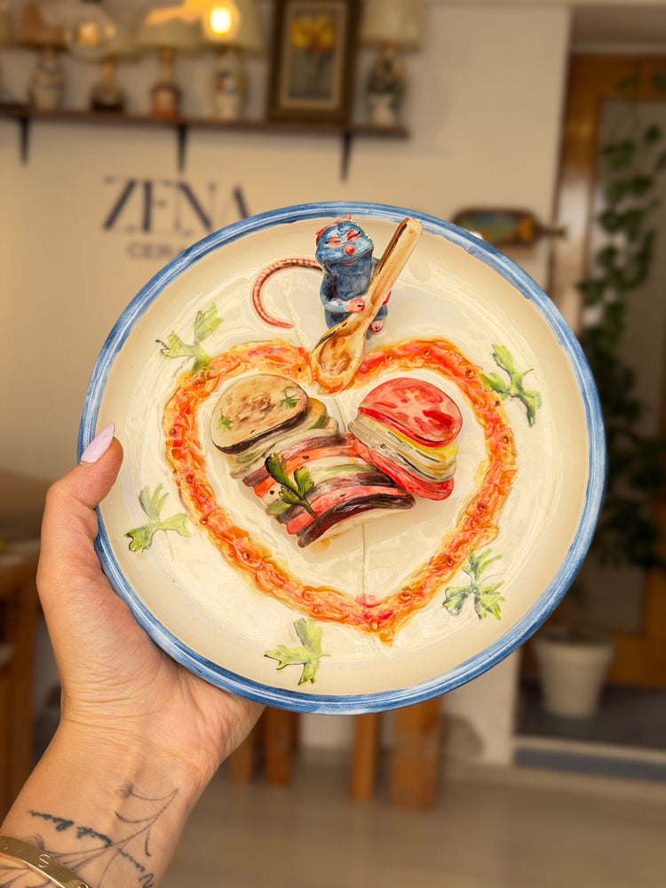 Handmade Little Prinfe bowl (Note: The product is being sold at a discounted price due to a minor defect.)