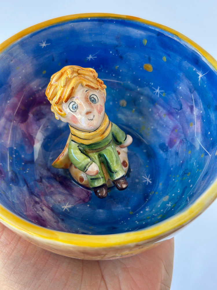 Little Prince handmade ceramic mug