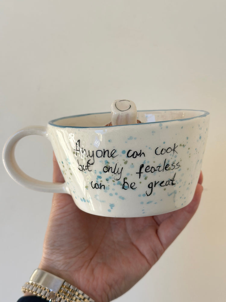Chef Linguine handmade mug