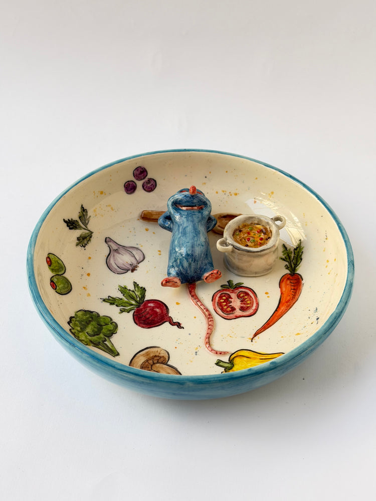 Little Chef handmade ceramic bowl