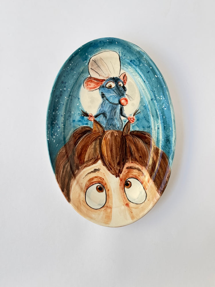 Little Chef handmade ceramic plate