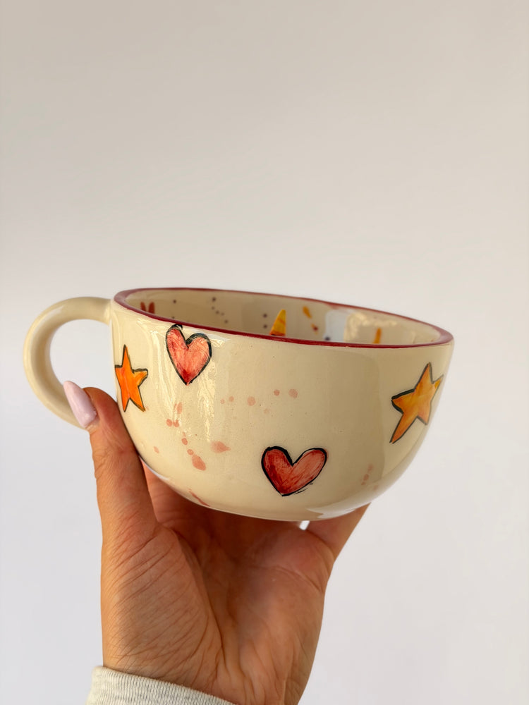 Unicorn handmade ceramic mug