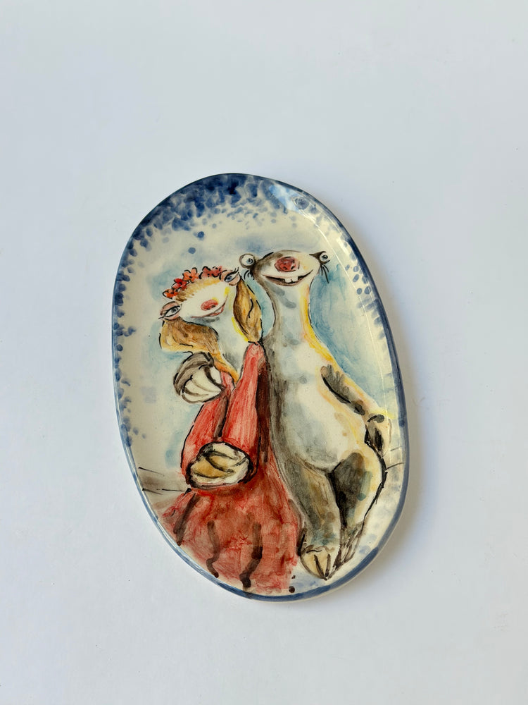 Sid handmade ceramic plate