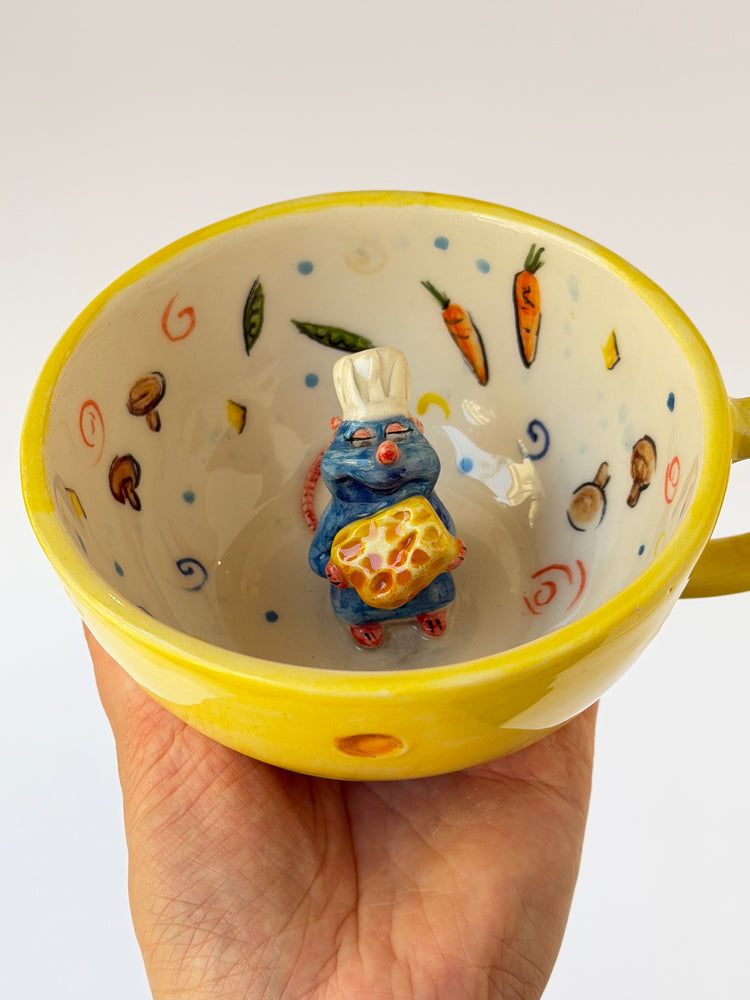 Little Chef handmade ceramic mug