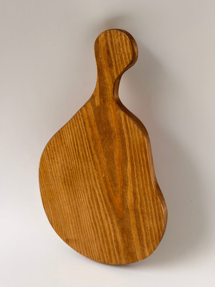 Ceramic & Wood Charcuterie Serving Board ( 30x18)
