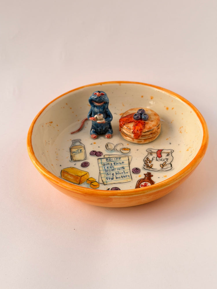 Little Chef handmade ceramic bowl