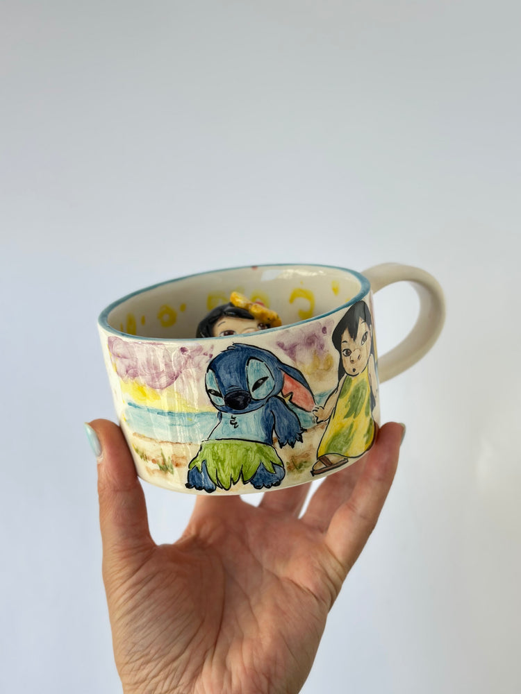 Handmade ceramic mug