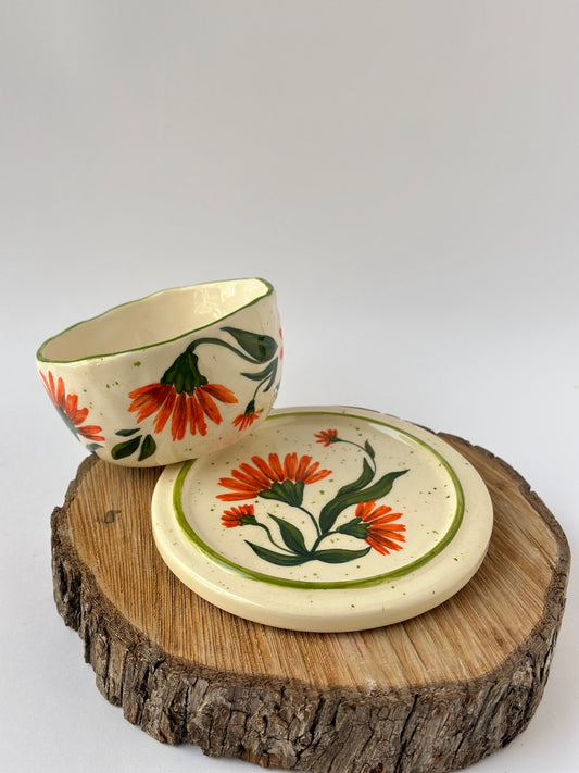 Flower pot handmade