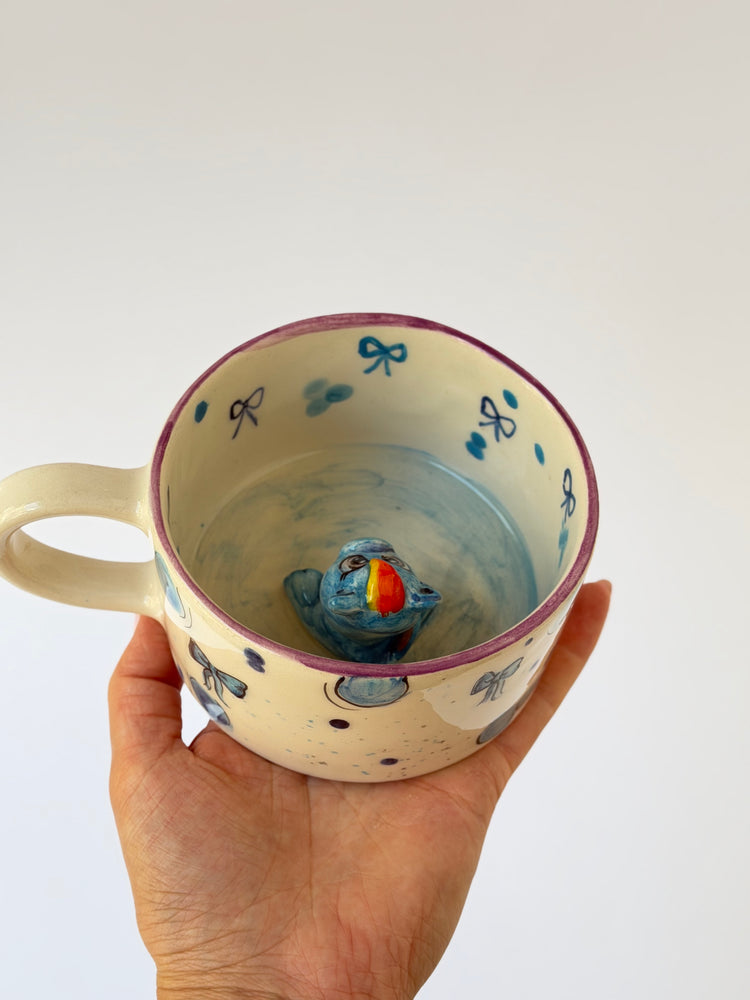 Unicorn handmade ceramic mug