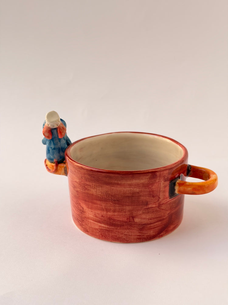 Little Chef handmade ceramic bowl
