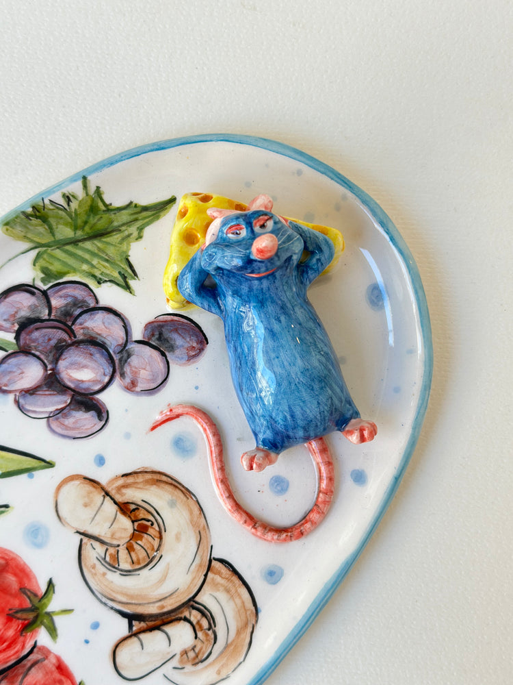 Little Chef handmade plate 27x16