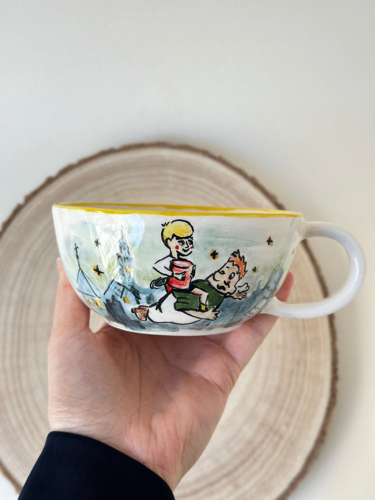 Handmade mug ceramic