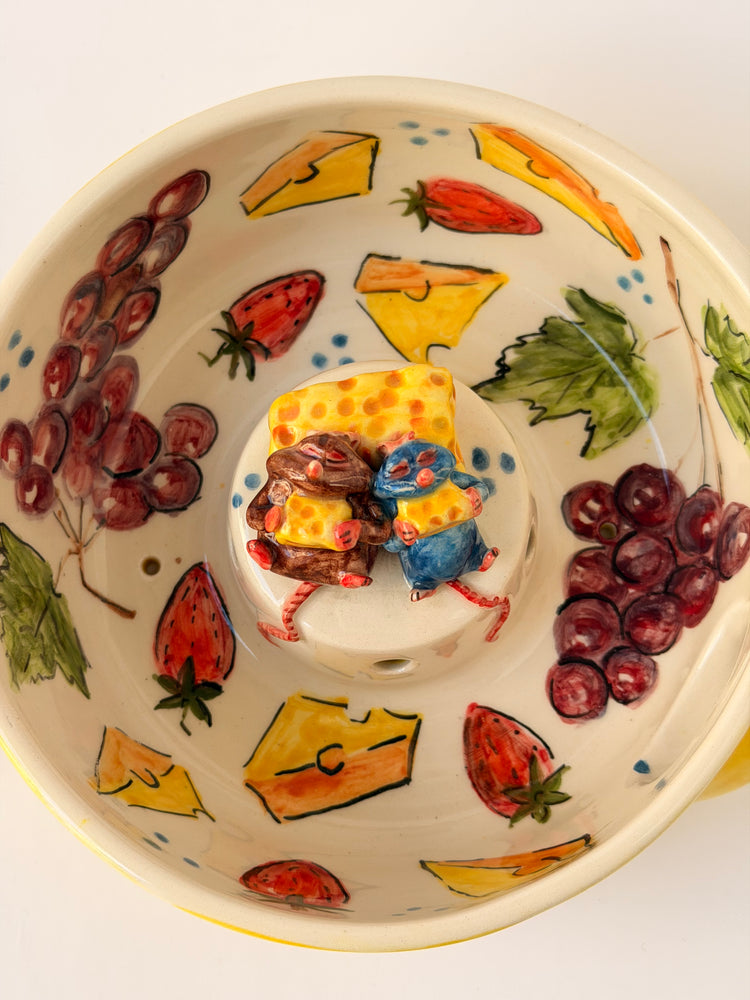 Little Chef and brother handmade ceramic washing bowl