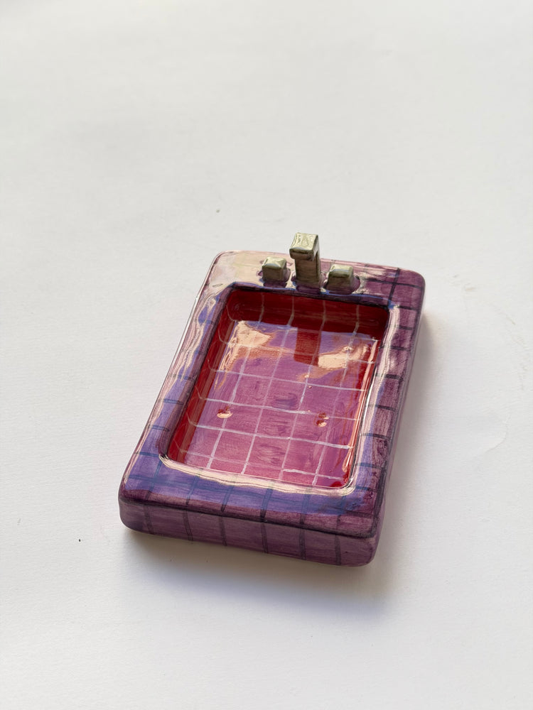 Handmade ashtray ceramic