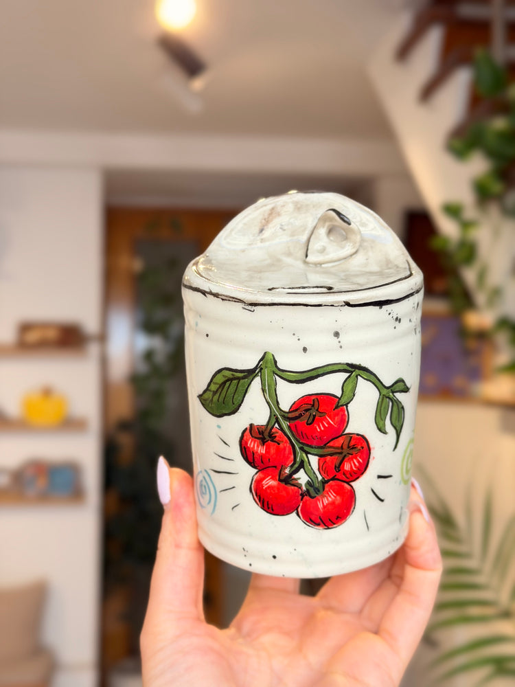 Tomato concerve handmade ceramic mug