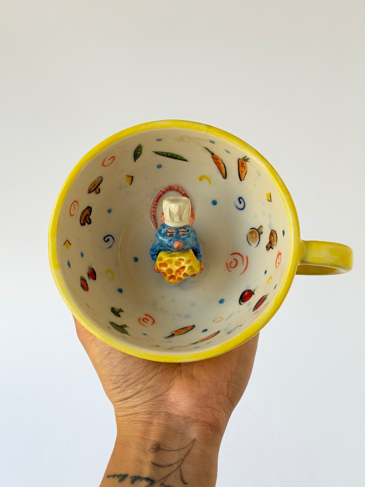 Little Chef handmade ceramic mug