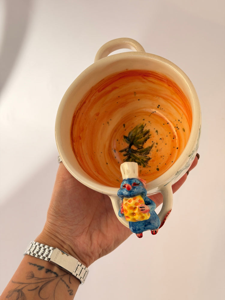 Little Chef handmade ceramic bowl