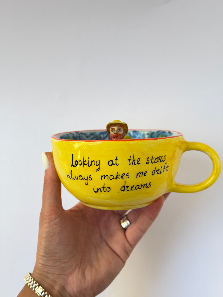 Vincent handmade mug