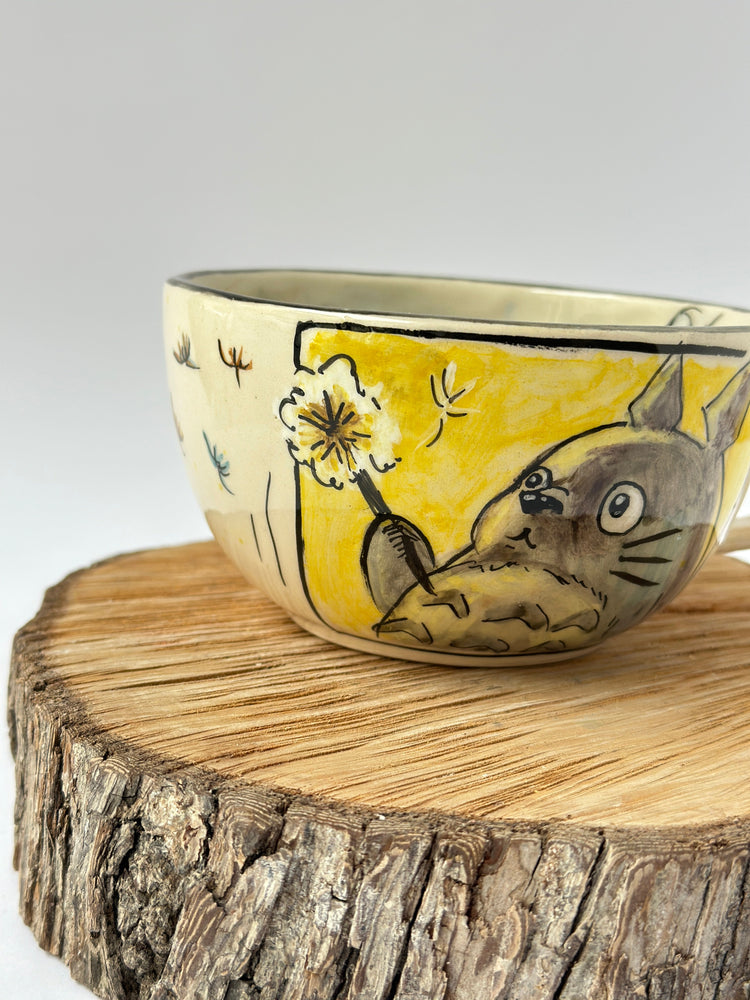Totoro handmade mug