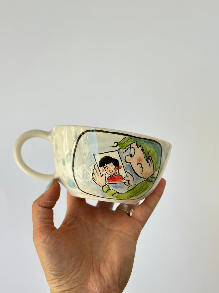 Lovely handmade ceramic mug