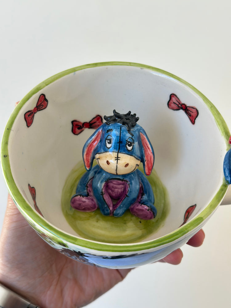 Donkey handmade mug