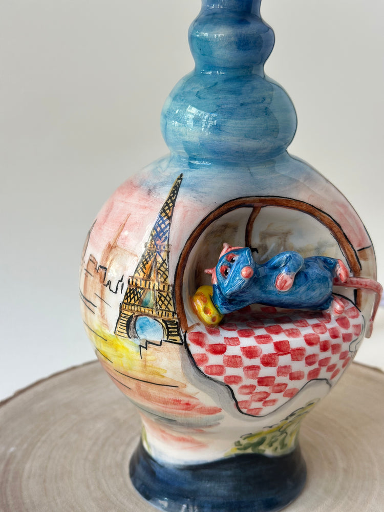 Little Chef handmade lamp ceramic