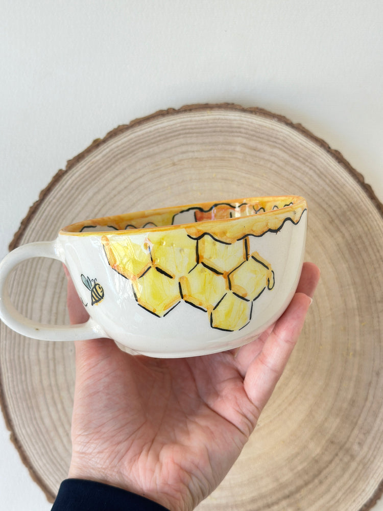 Teddy handmade mug